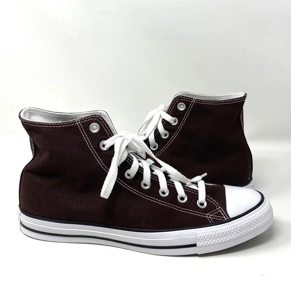 Converse Ctas High Skate For Men Casual Shoes Brown Canvas Custom 152620C-WBW - Picture 2 of 8